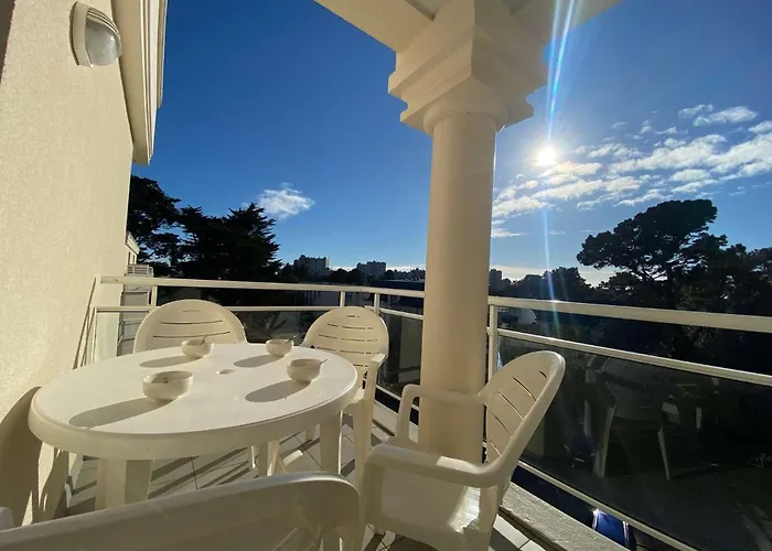 Lb070-2333 2 Pieces - 3 Couchages Avec Piscine La Baule